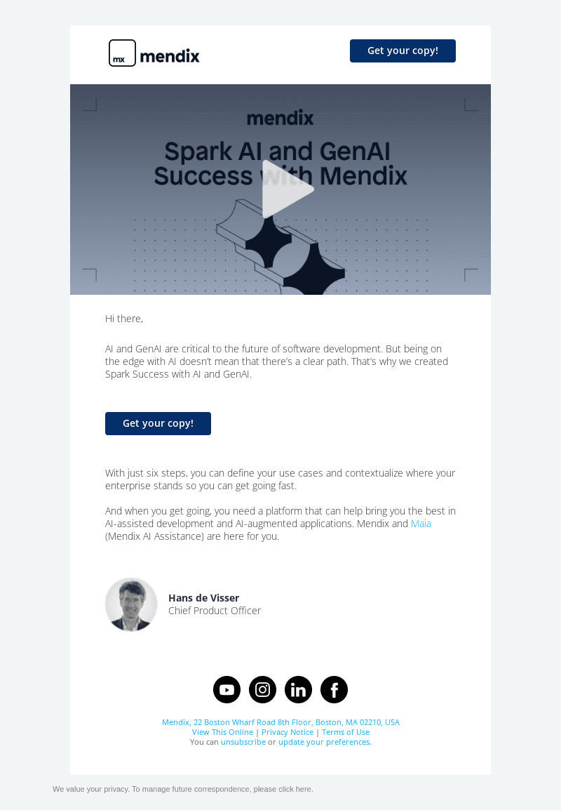 Clear up your AI ambitions and goals.🚀