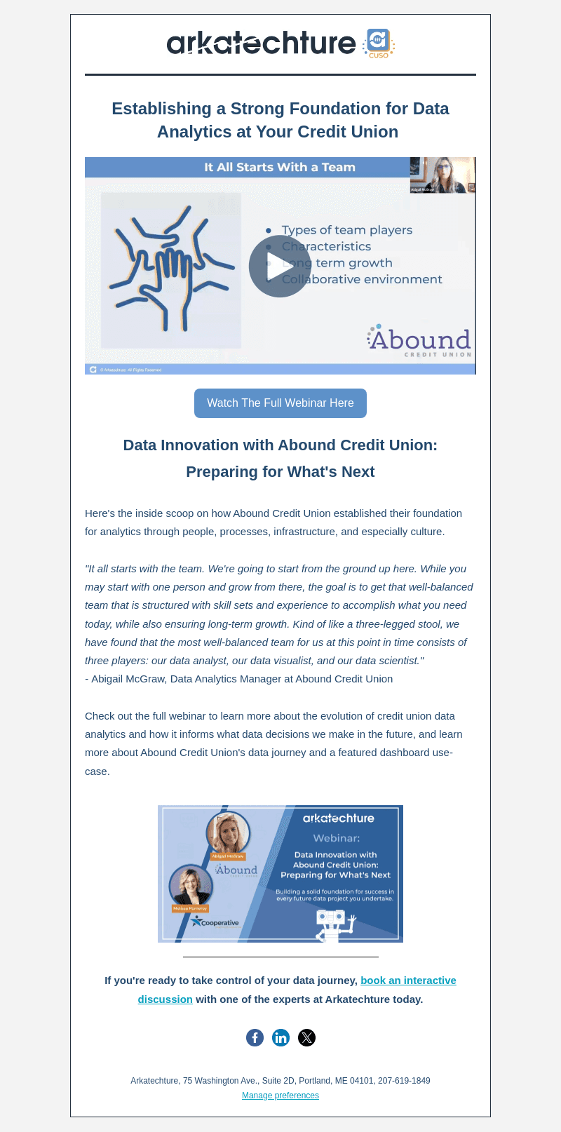 How Abound Credit Union Established a Strong Foundation for Data Analytics