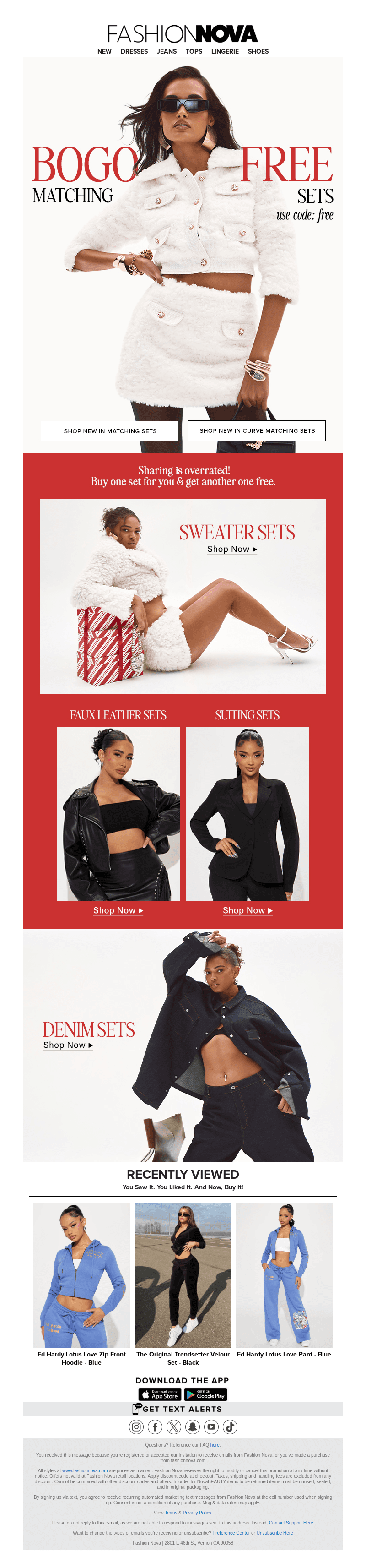 BOGO FREE SETS🛍️