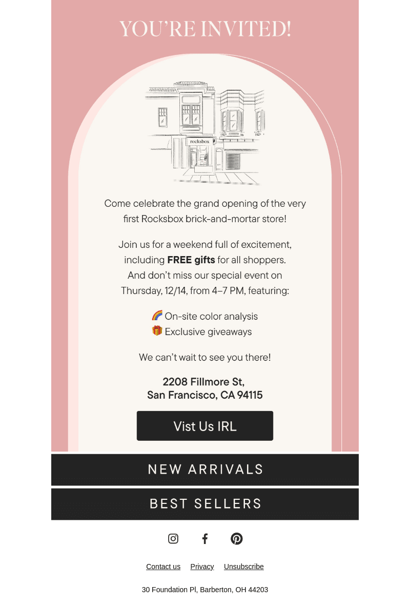 Your Invite! Let's Party🥂