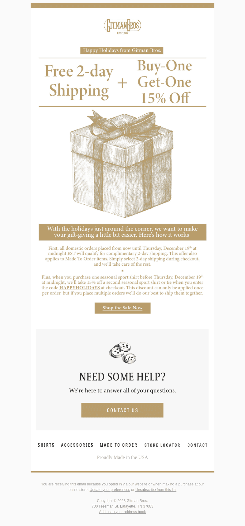 Free 2-Day Shipping + Buy-One-Get-One 15% Off