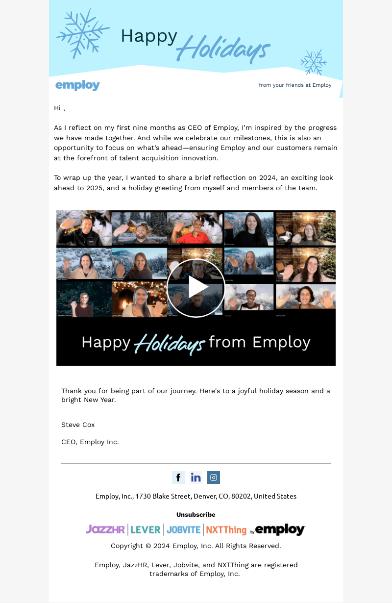 Employ email from Thu, Dec 12, 2024