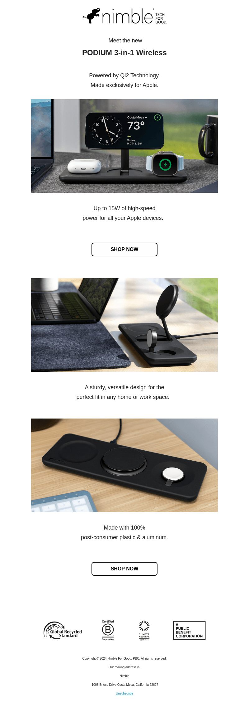 Get to know PODIUM 3-in-1 Wireless