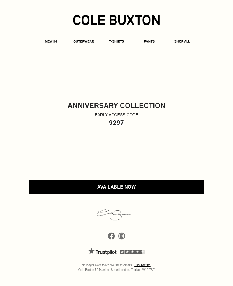 ANNIVERSARY COLLECTION LIVE NOW