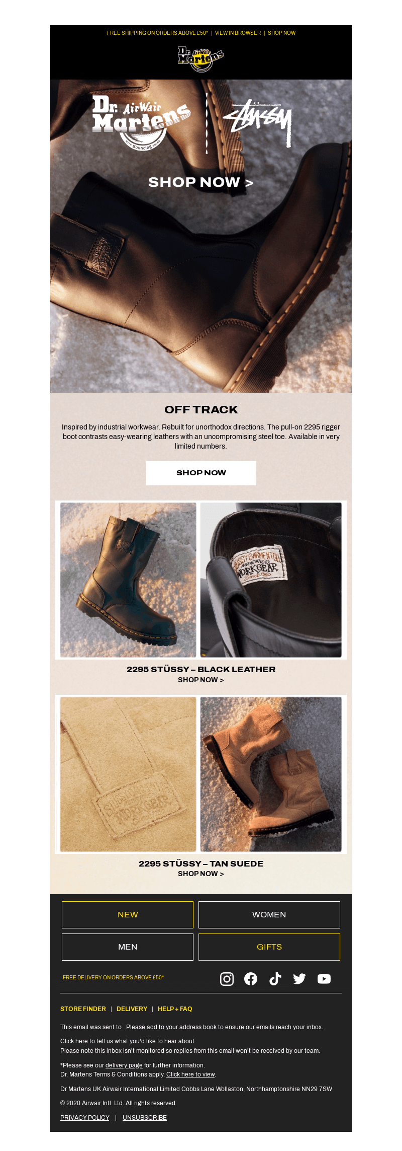 Dr. Martens email from Fri, Dec 13, 2024