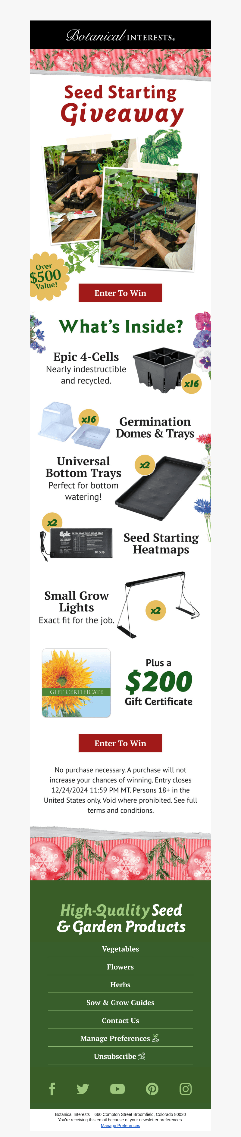 🗳️ Enter to Win Over $500 In Prizes