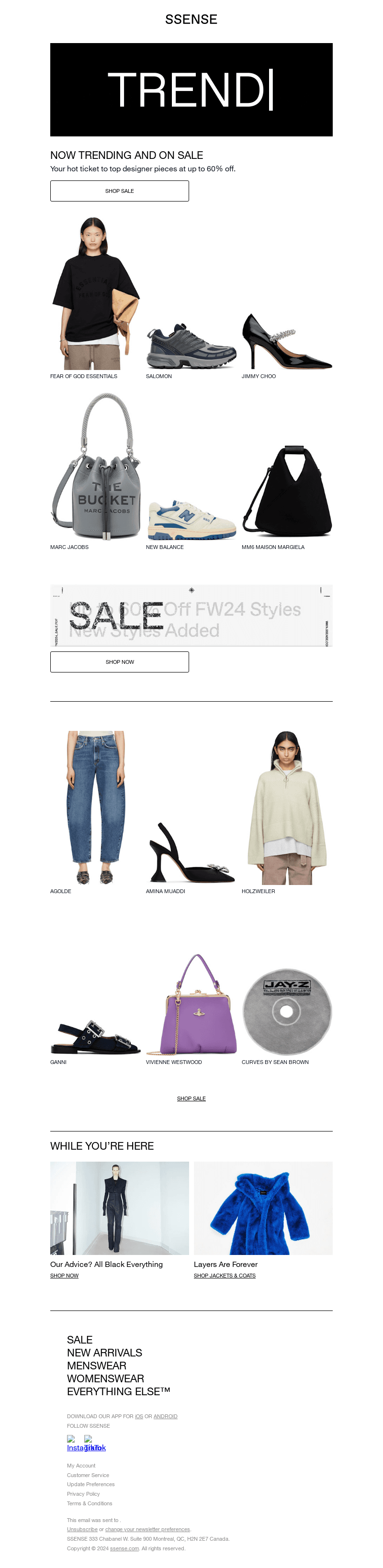 Trending Styles Up to 60% Off