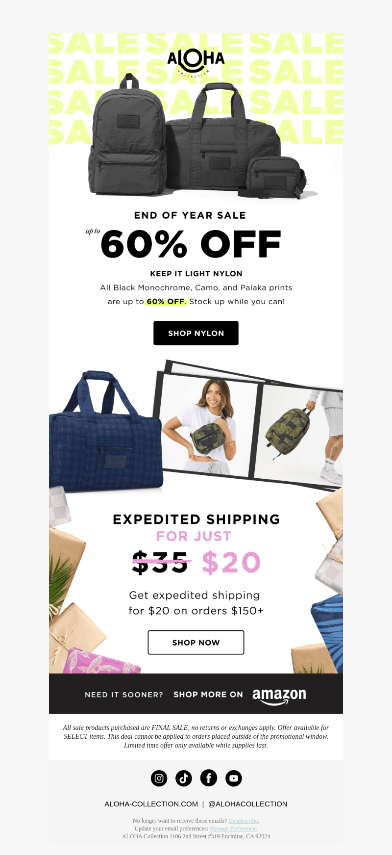 🤩 Up to 60% OFF Keep It Light Nylon