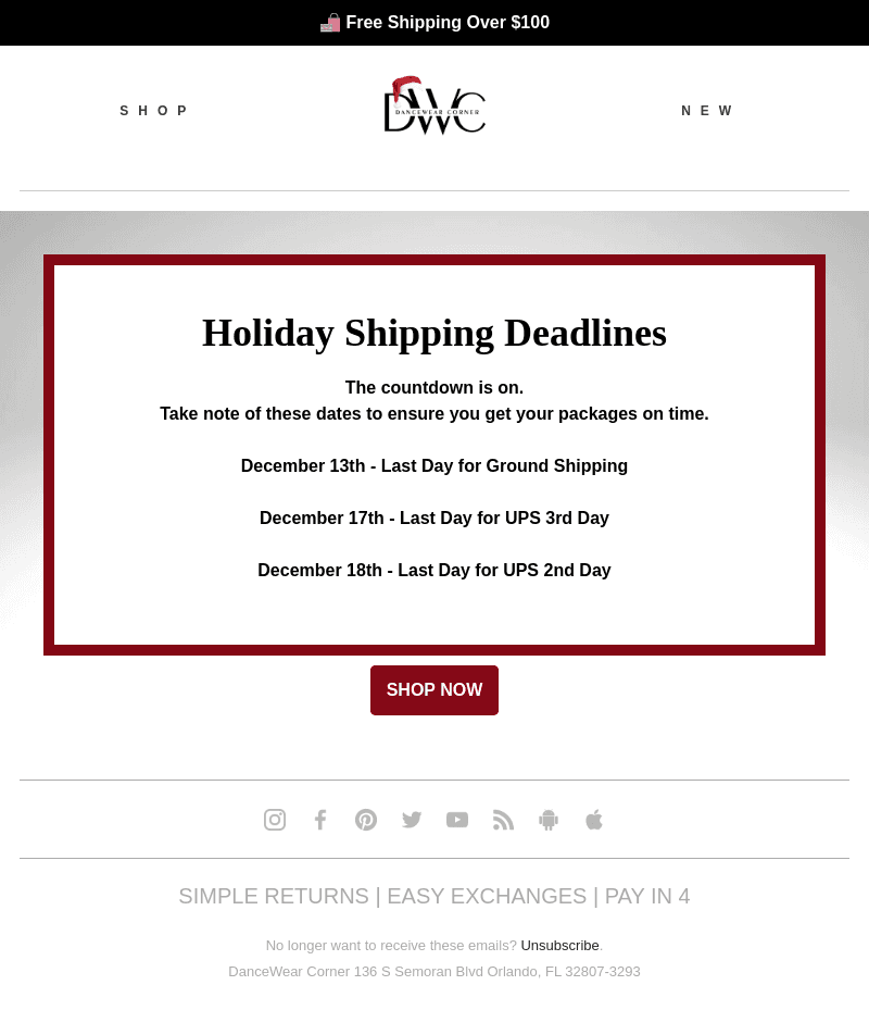 Order in time for the holidays 🎁