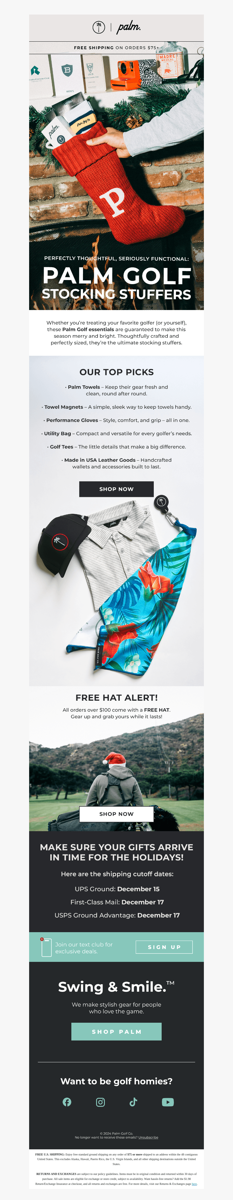 Stuff Their Stockings with Golf Essentials 🎄🎁
