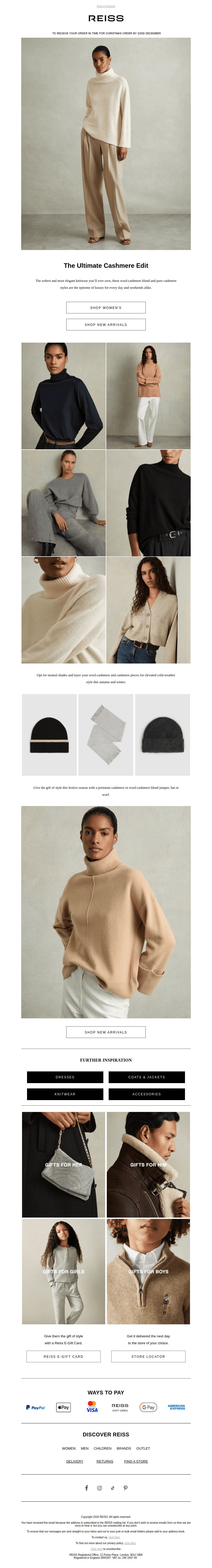 Cashmere at its Finest
