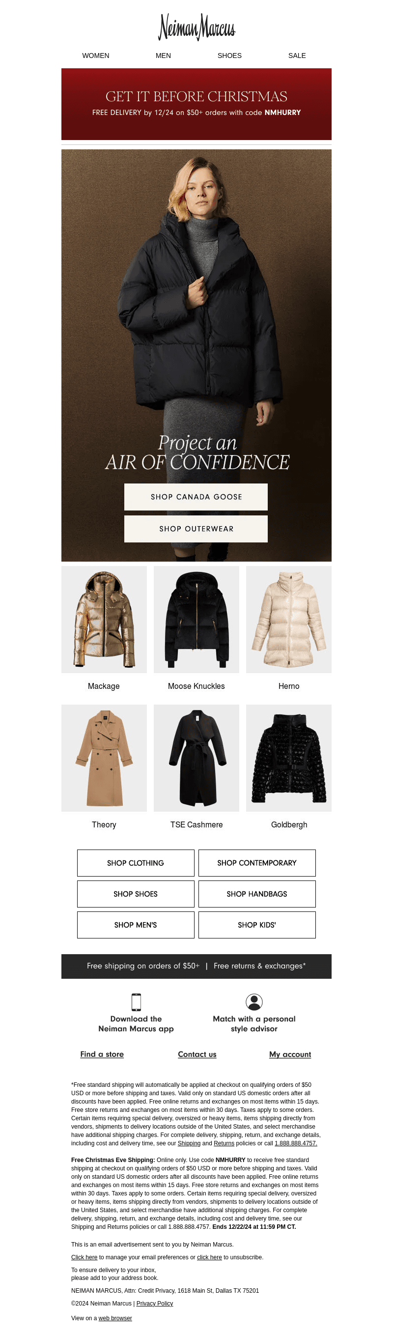 Canada Goose’s new puffer jackets