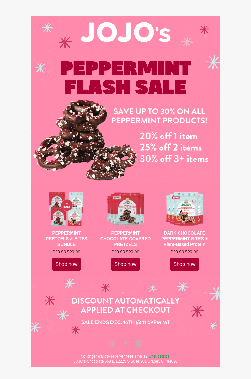 Peppermint Flash Sale🎄