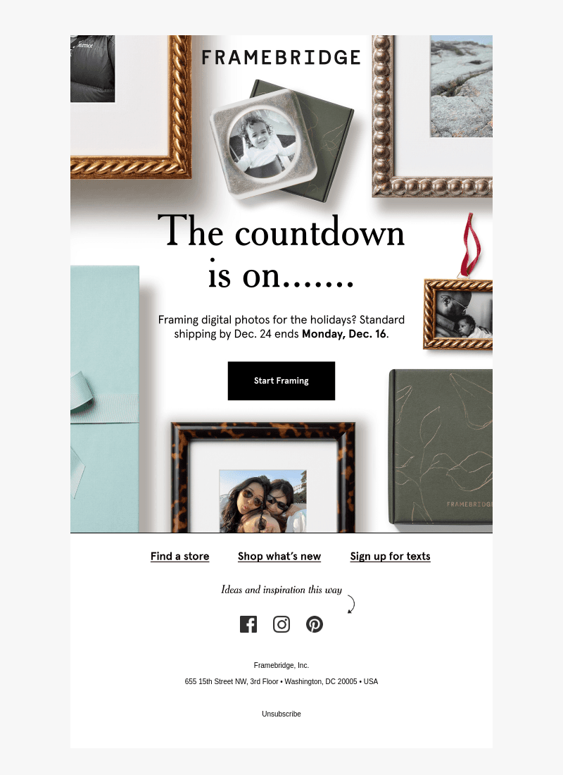 Three days left for standard holiday shipping