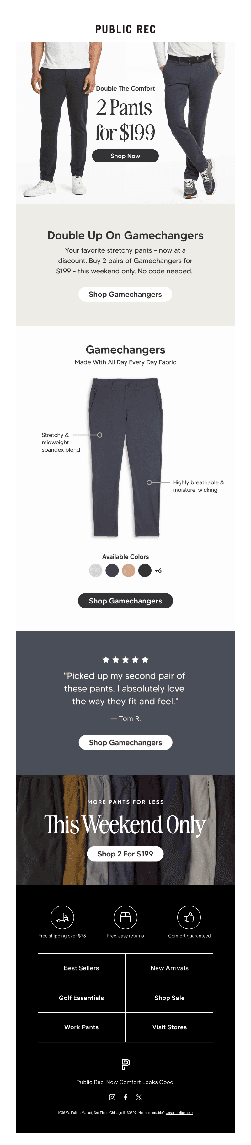 More Gamechangers for Less