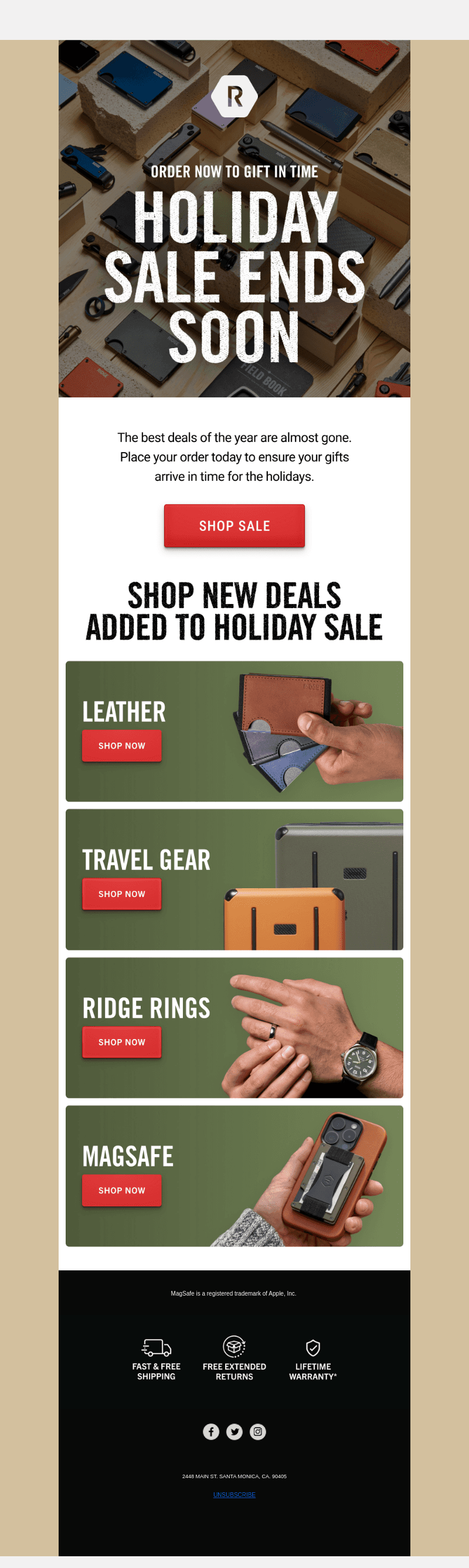 Holiday Sale is Ending