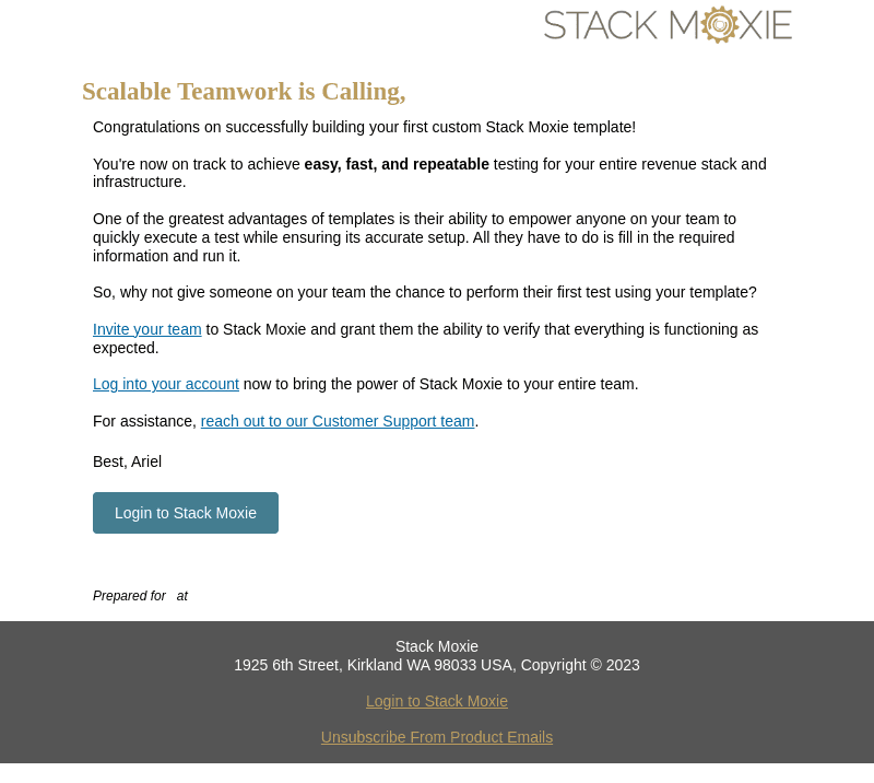Time to Reinforce Your Stack