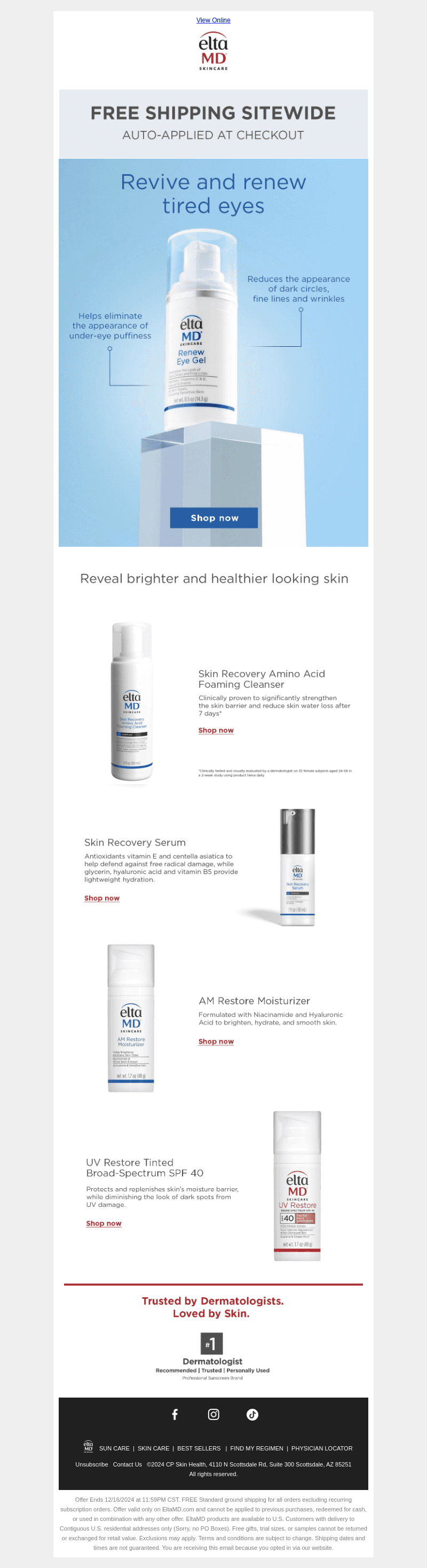Say goodbye to under-eye puffiness