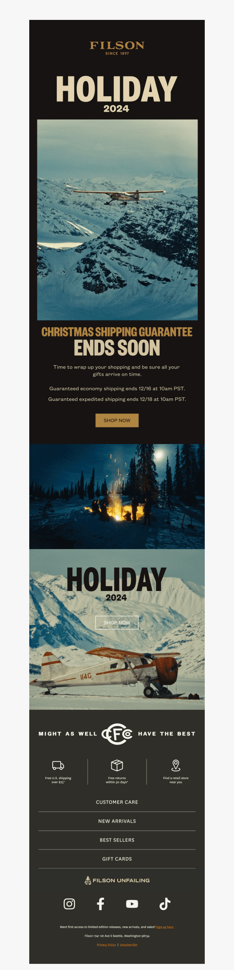 Shipping Guarantee Ending Soon