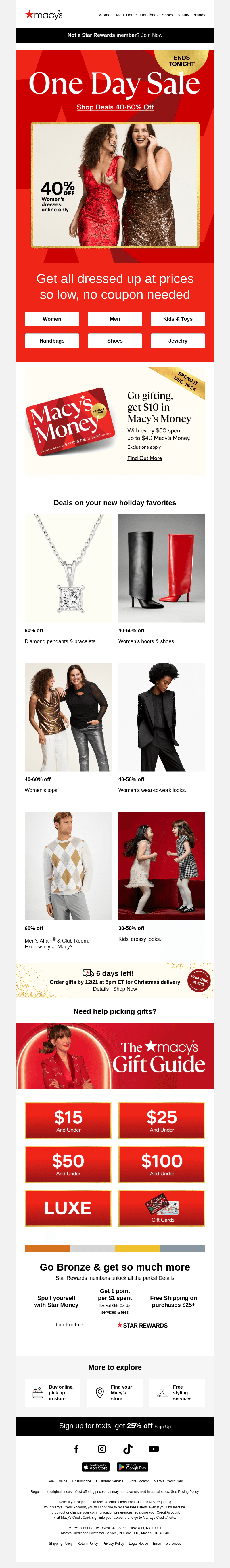 Ends in hours! 40% off dresses & more