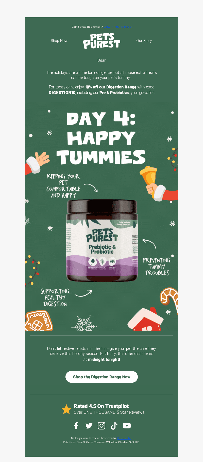 Day 4: Keep Tummies Happy This Holiday!