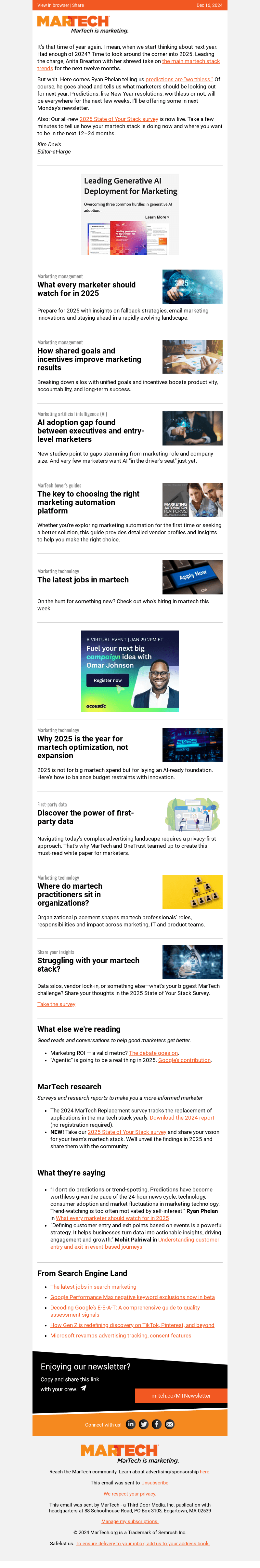 🎛️ What every marketer should watch for in 2025