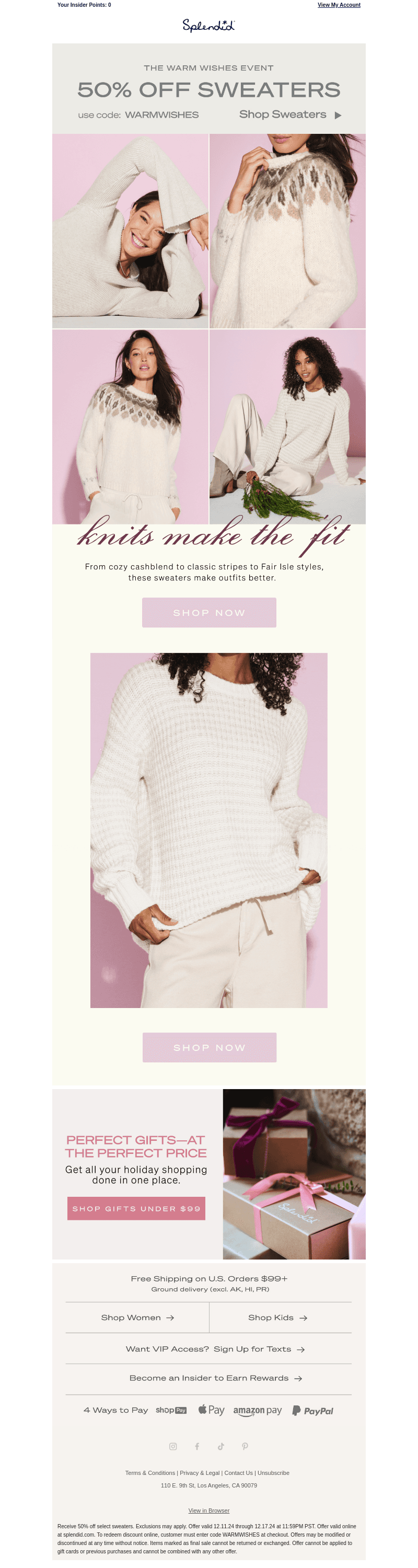 Just Add a Sweater ➕