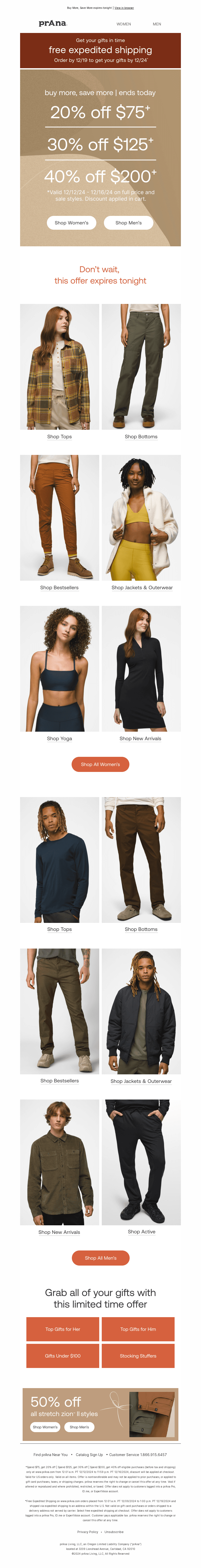 Last Chance: Up To 40% Off