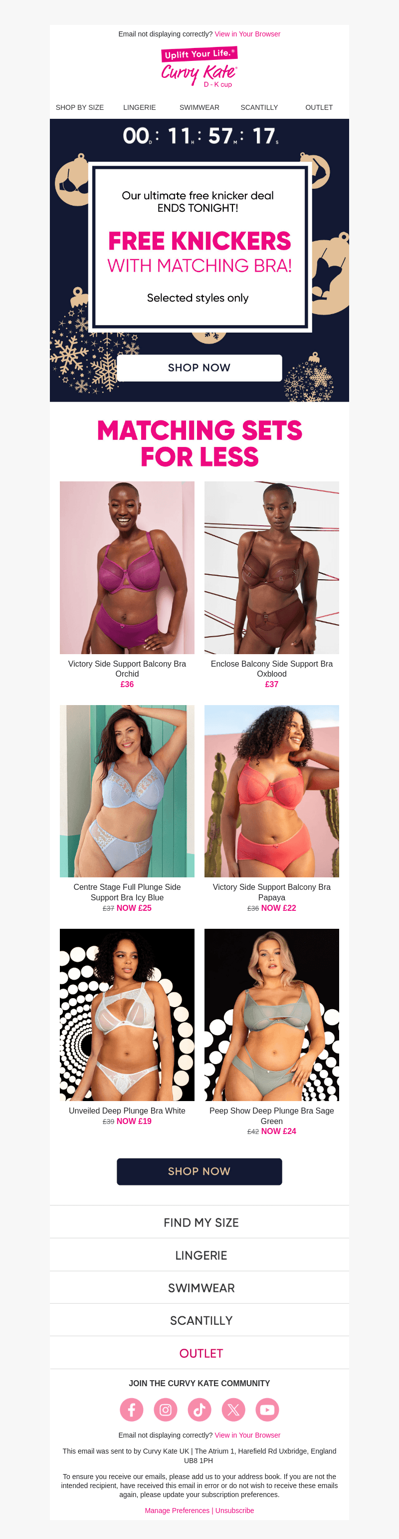 FREE KNICKERS ❗ with matching bra