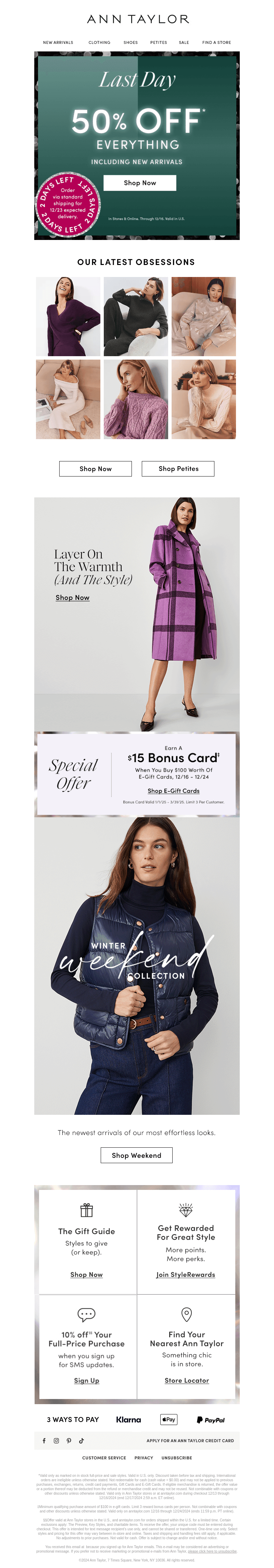 Have You Taken 50% Off EVERYTHING Yet?