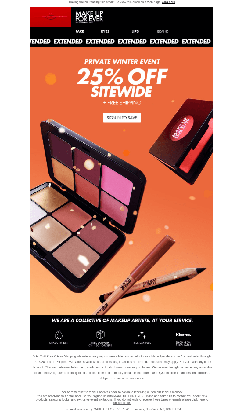 EXTENDED! Last Chance for 25% Off Sitewide…