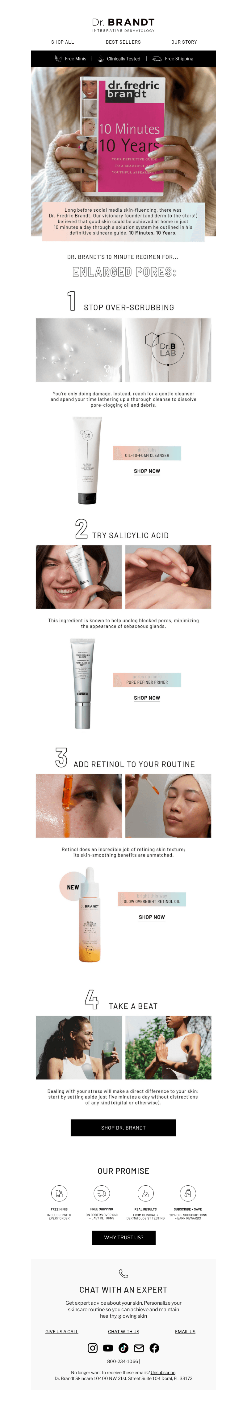 10-Minute Tips for Enlarged Pores