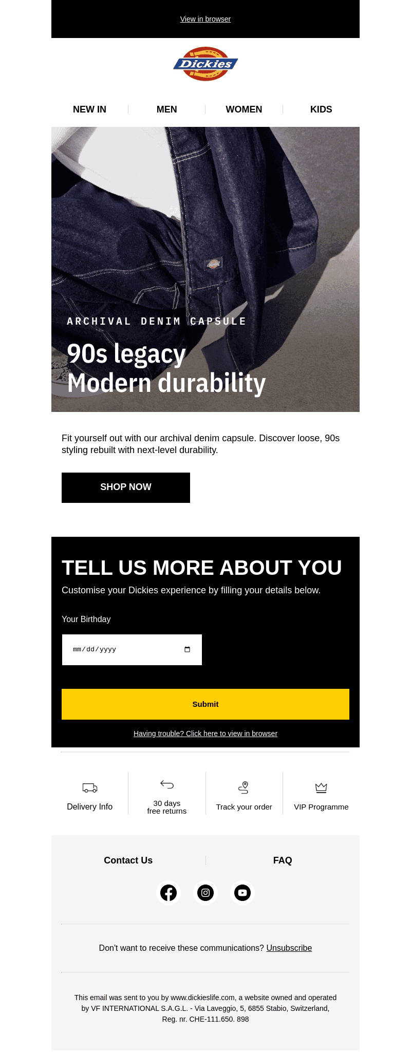 New denim, 90s legacy
