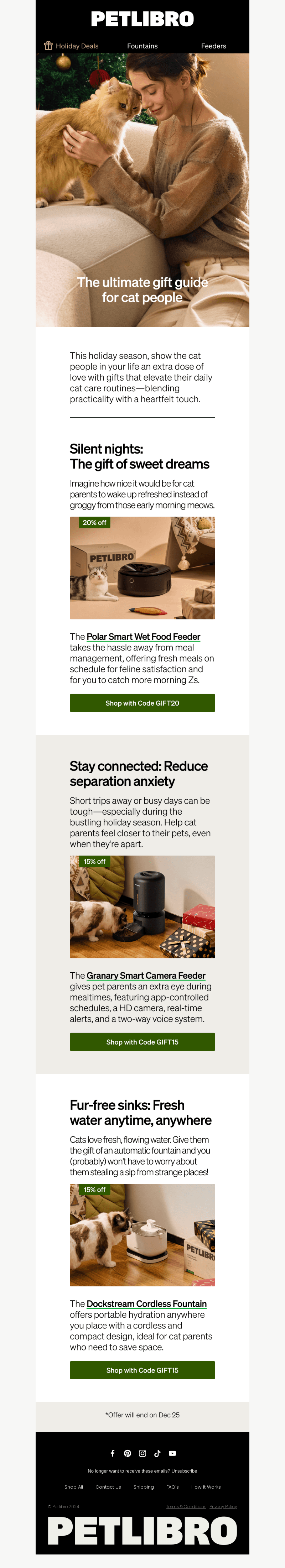 PETLIBRO email from Tue, Dec 17, 2024