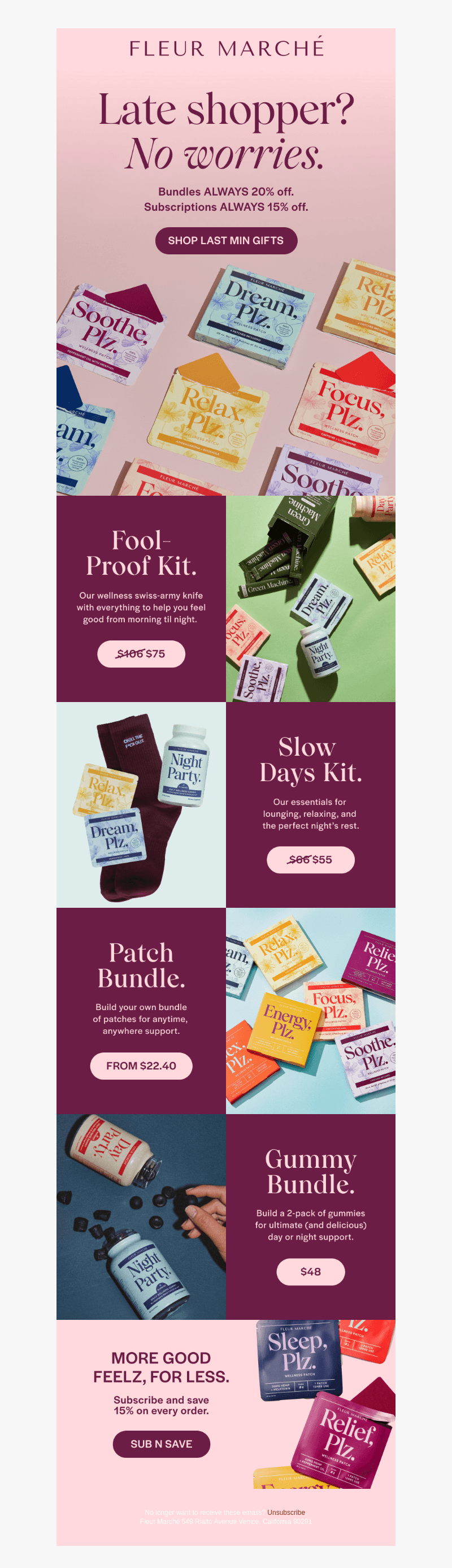 Late shopper? No worries.