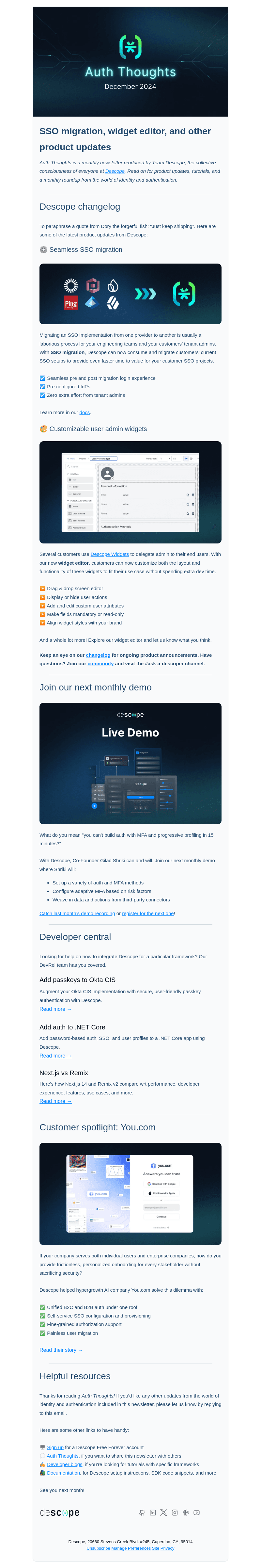 Descope December Product Updates + More