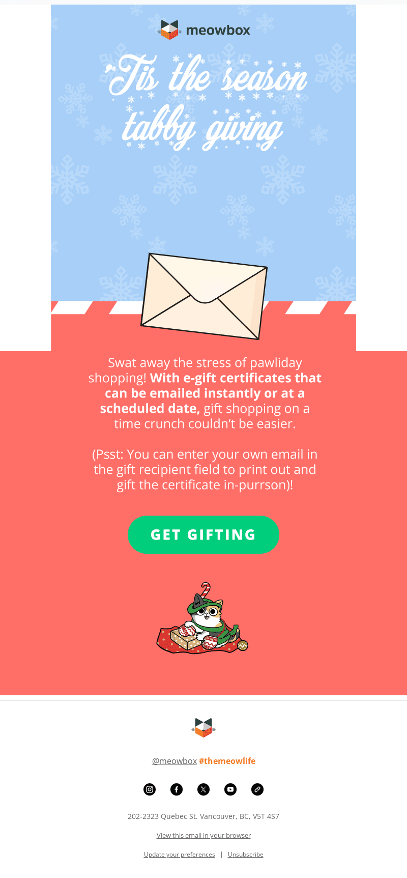 Last-minute purresents? Check 🎁📝