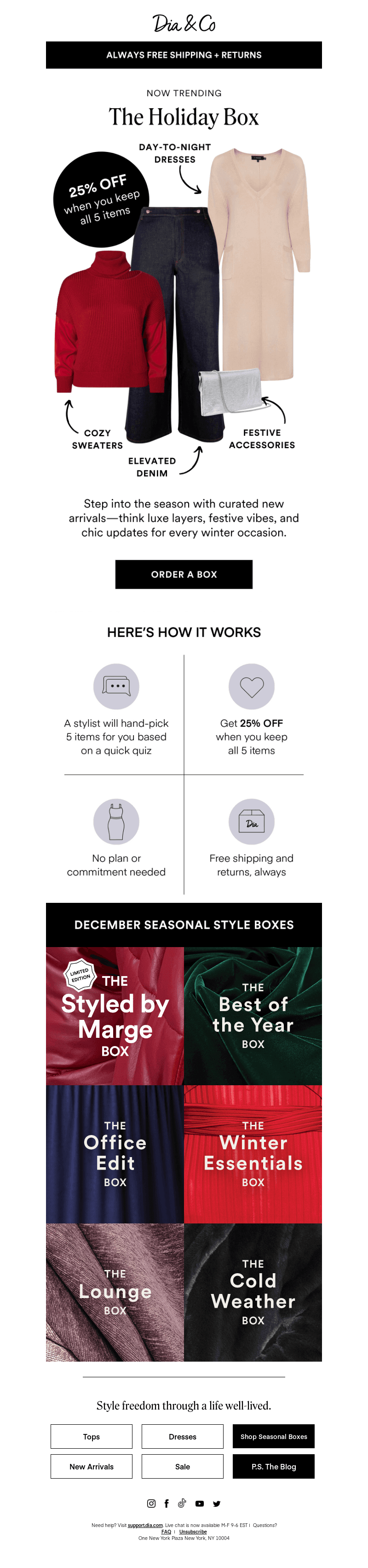 Looks for Every Holiday Moment🎁