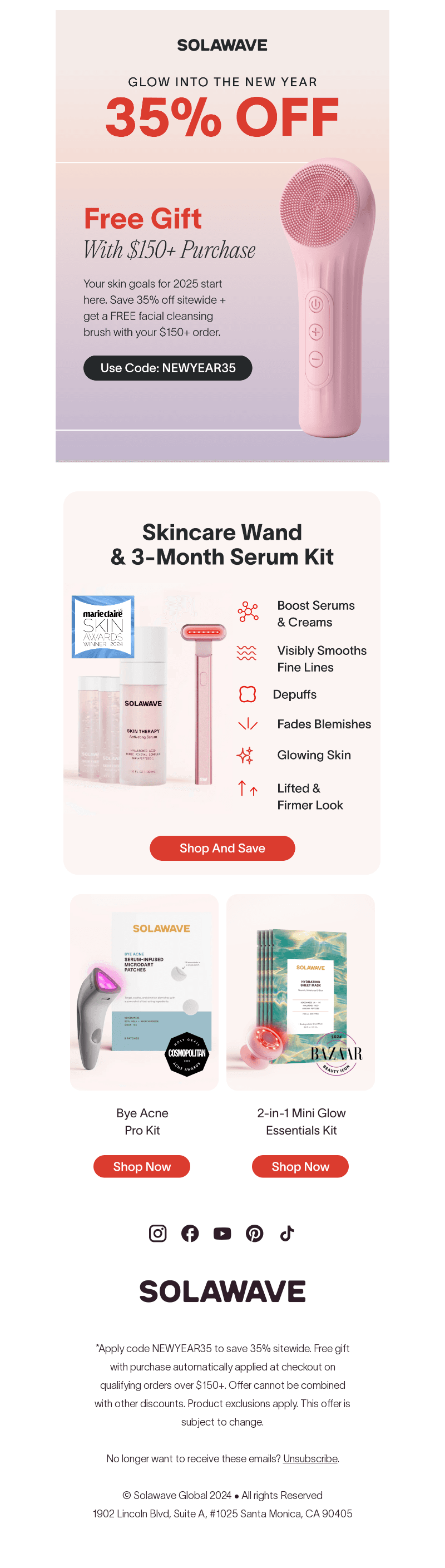 ✨ 35% Off + Free Cleansing Brush ✨