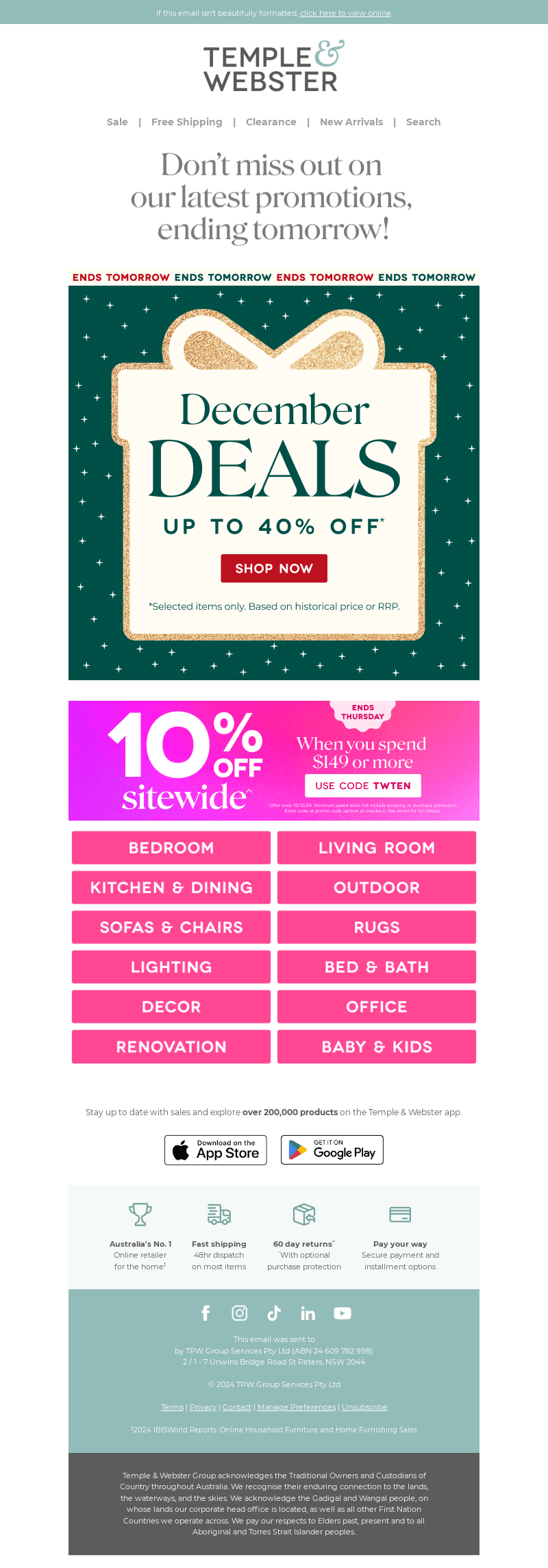 Love a bargain? So do we!