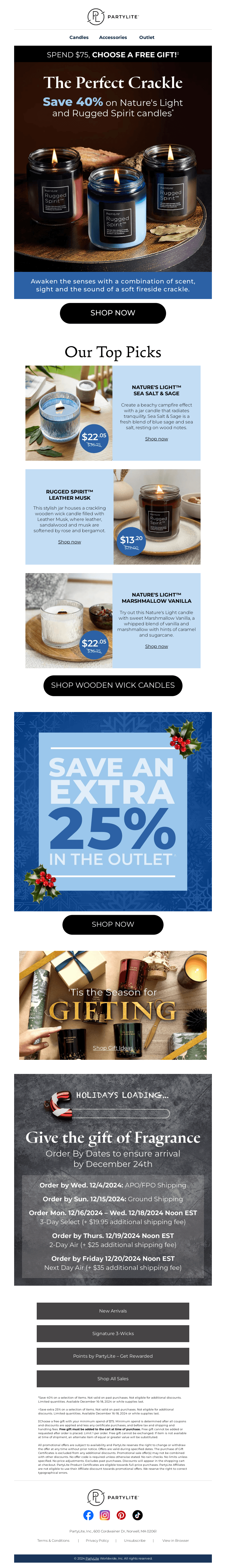 🔥 The Perfect Crackle for 40% off