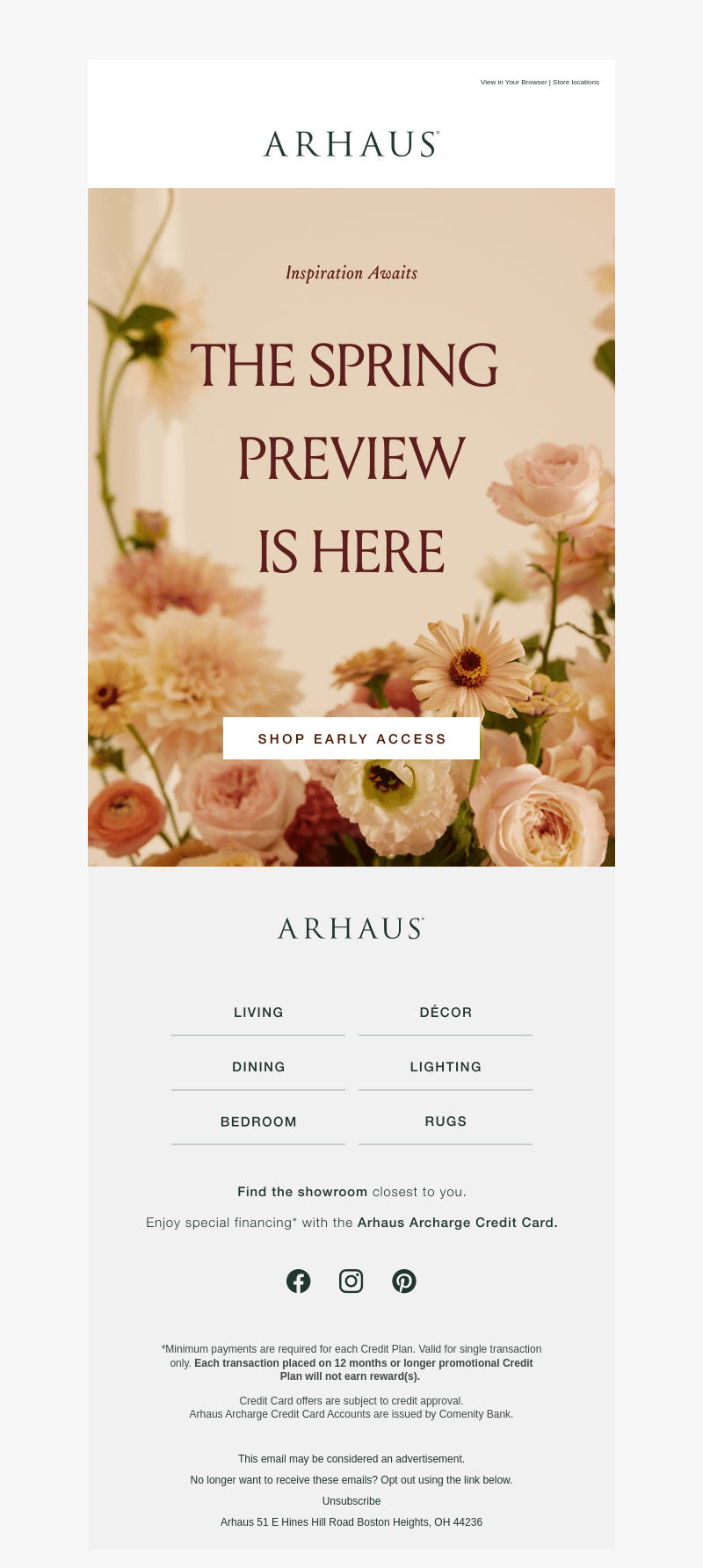 The Spring Preview Starts Now