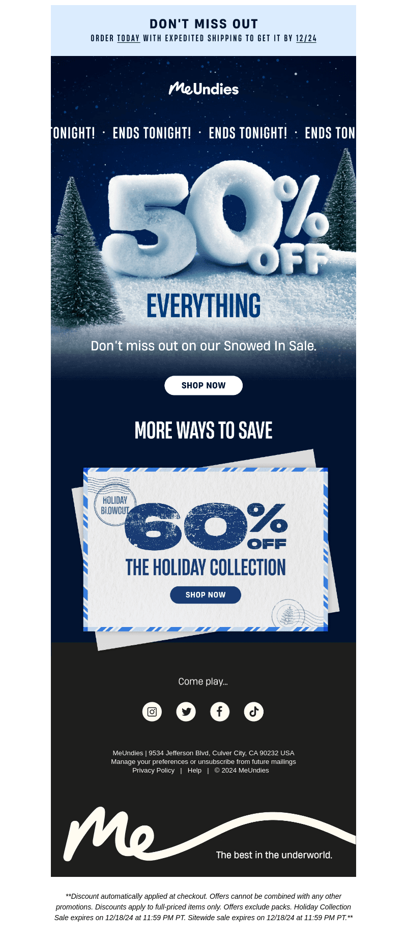 👋  50% Off Sitewide - ENDS TONIGHT 👋