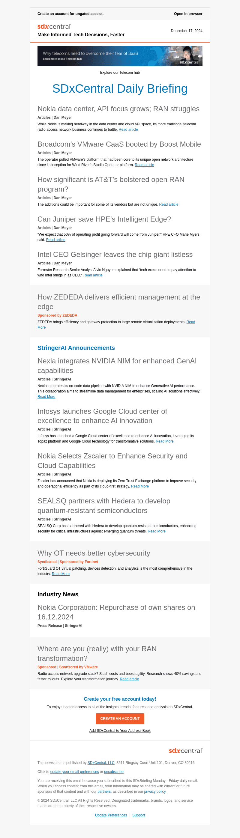 Nokia continues its alternative path