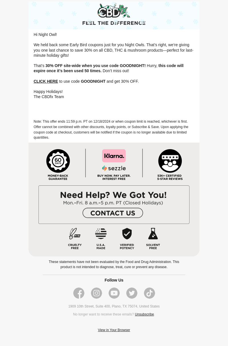 HURRY—50 more 30% OFF codes just released!