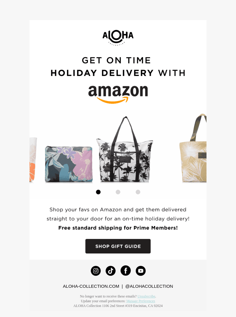 Shop Amazon For On-Time Delivery! 🎁