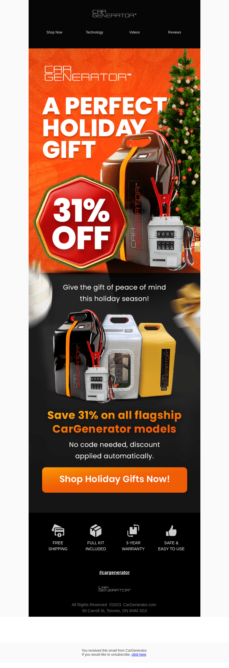 A Perfect Holiday Gift: 31% Off 🎄