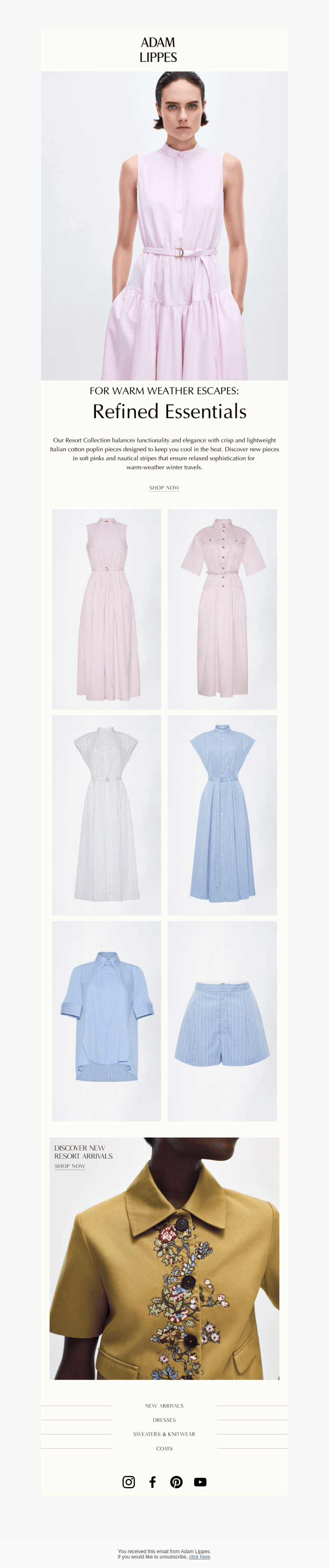 For Warm Weather Escapes: Refined Essentials