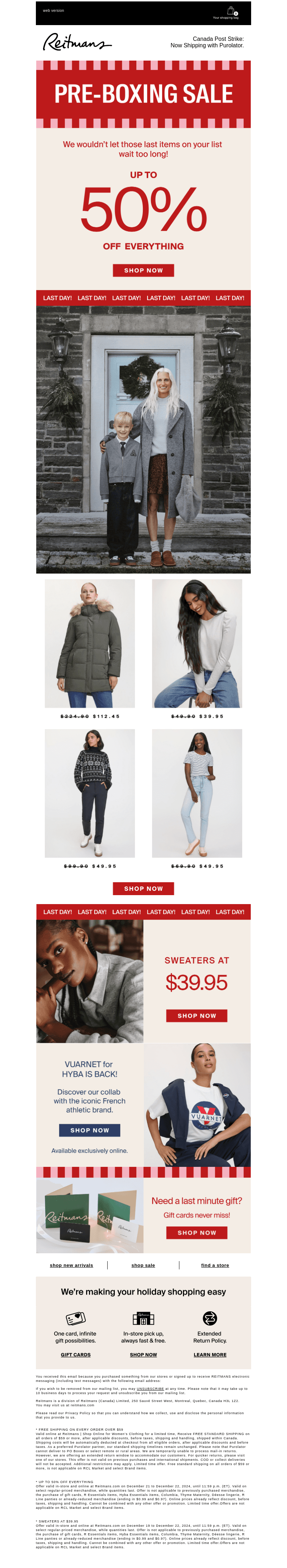 Your holiday shopping time is almost up…