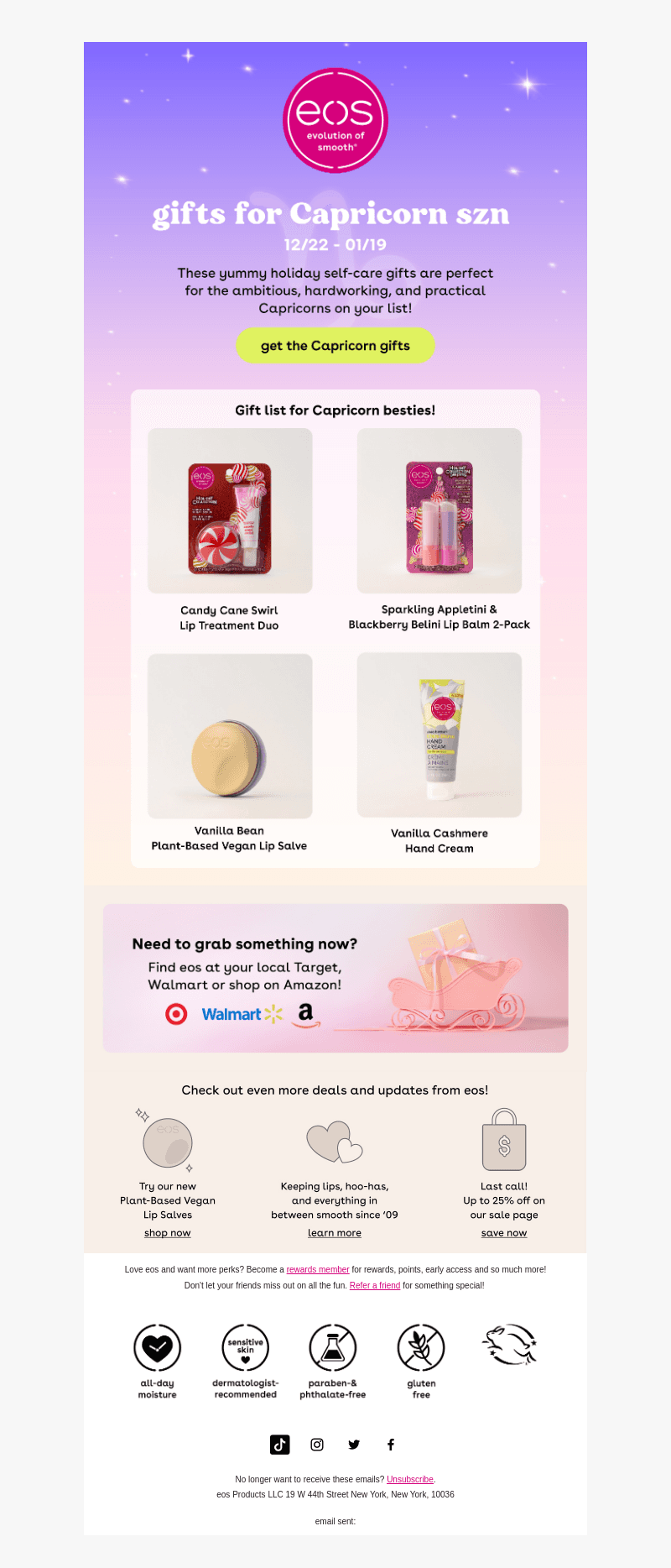 4 self-care gift ideas for your Capricorn besties